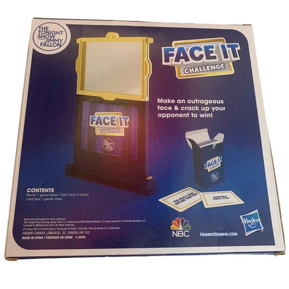 The Tonight Show Starring Jimmy Fallon Face It Challenge Party Game - Picture 6 of 9